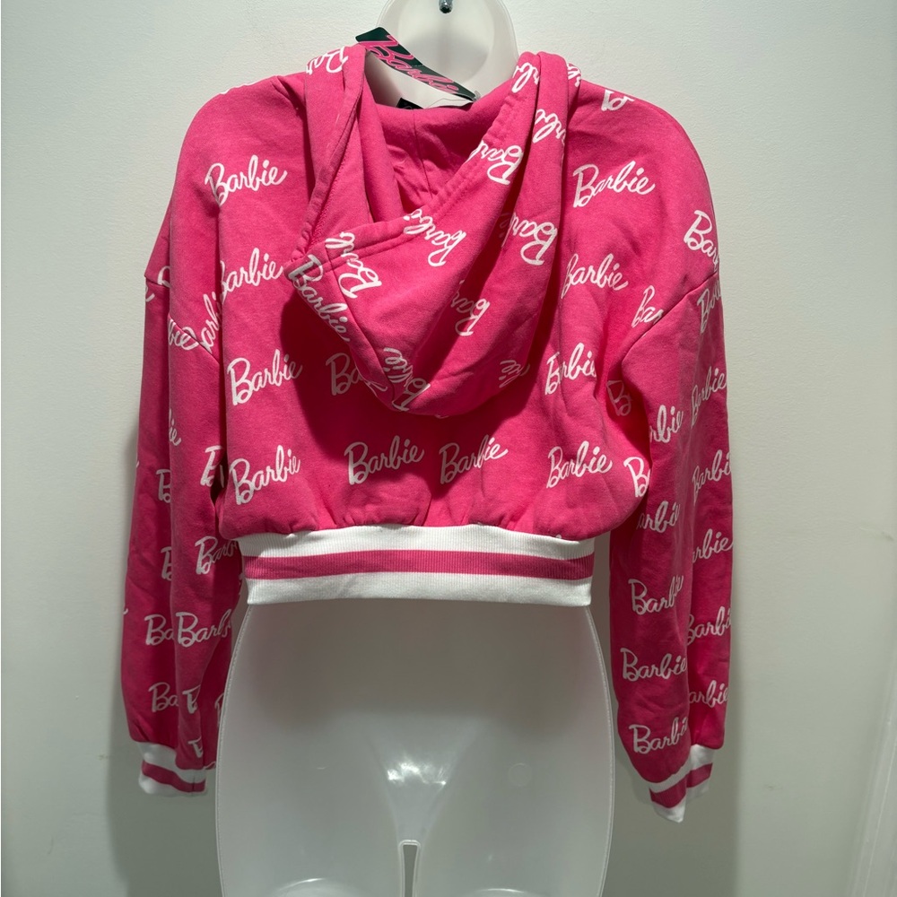 Barbie Cropped Hoodie - Size Small - Picture 3 of 3